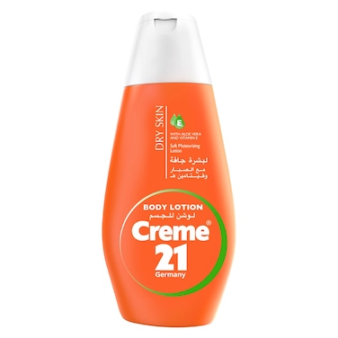 Creme 21 Dry Skin Body Lotion with Aloe Vera and Vitamin E 250ml