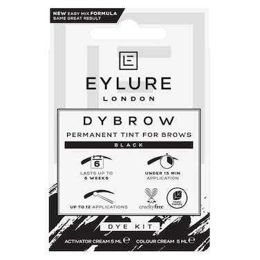 Eylure DY Brow Permanent Tint Dye Kit For Brows Black