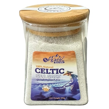 أورغانيك سيكريتس ملح سلتيك طبيعي، ​​396 غرام