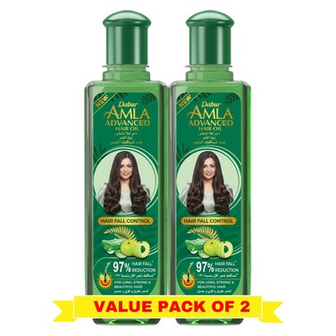 دابر أملا زيت الشعر المتطور للتحكم في تساقط الشعر 200 ملل، حزمة من 2