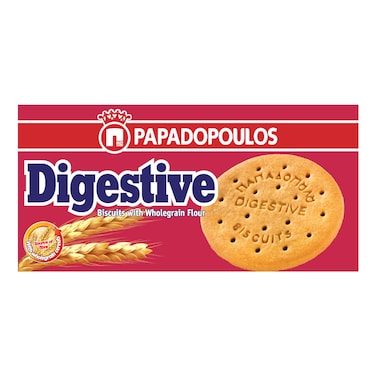 Papadopoulos Digestive Biscuits, 250g
