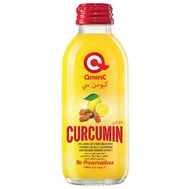 QminC Curcumin Lemon Drink, 150ml