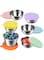 Salad Dressing Container To Go, 6x1.6 oz Small Containers with Lids, Stainless Steel Condiment Cup, Reusable Sauce Cups, Leakproof Dipping Sauce Containers, Fits in Bento Box for Lunch, Leakproof
