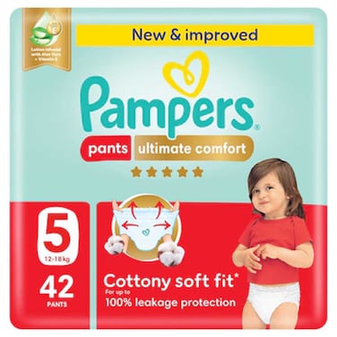 Pampers Ultimate Comfort Diaper Pants Size 5 12-18kg 42 Pants