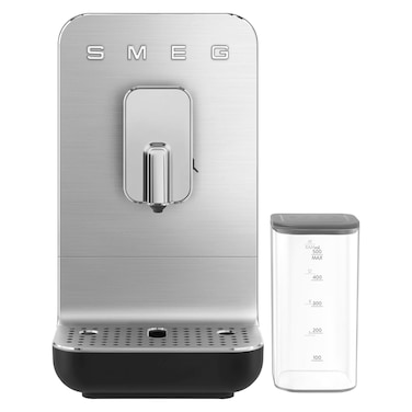 Smeg Automatic Espresso Coffee Machine BCC13BLMUK, 1350 W, 1.4 L, Black, Plastic, Easy Cleaning Function