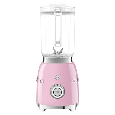 Smeg Electric Jug Blender BLF03PKUK, 1.5 L, 800 W, Pulse Function, Pink