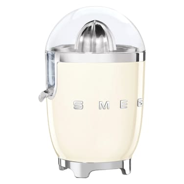 Smeg 50's Style Citrus Juicer CJF11CRUK, 0.6 L, 80 W, Cream