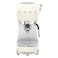Smeg Espresso Coffee Machine with Pump ECF02CRUK Cream 1350W