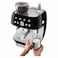 Smeg Espresso Coffee Machine with Pump EGF03BLUK, 1650 W, 2.4 L, Black, Stainless Steel, Drip Tray