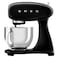 Smeg Stand Mixer SMF03BLUK, Black, 4.8L
