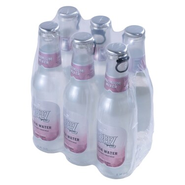 Freez Crystal Soda Water Cocktail Mixer 200ml Pack of 6