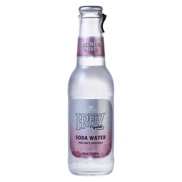 Freez Crystal Soda Water Cocktail Mixer 200ml
