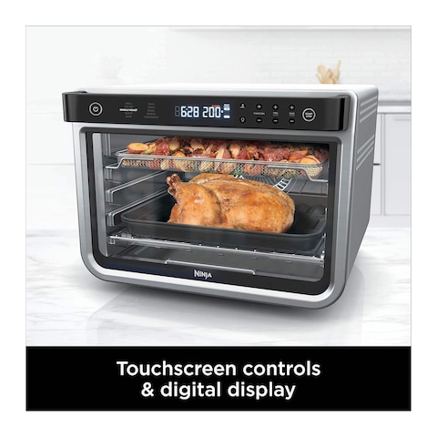 Ninja Foodi-10-in-1-XL Pro Air Fry Oven DT200ME Black And Stainless Steel 29L