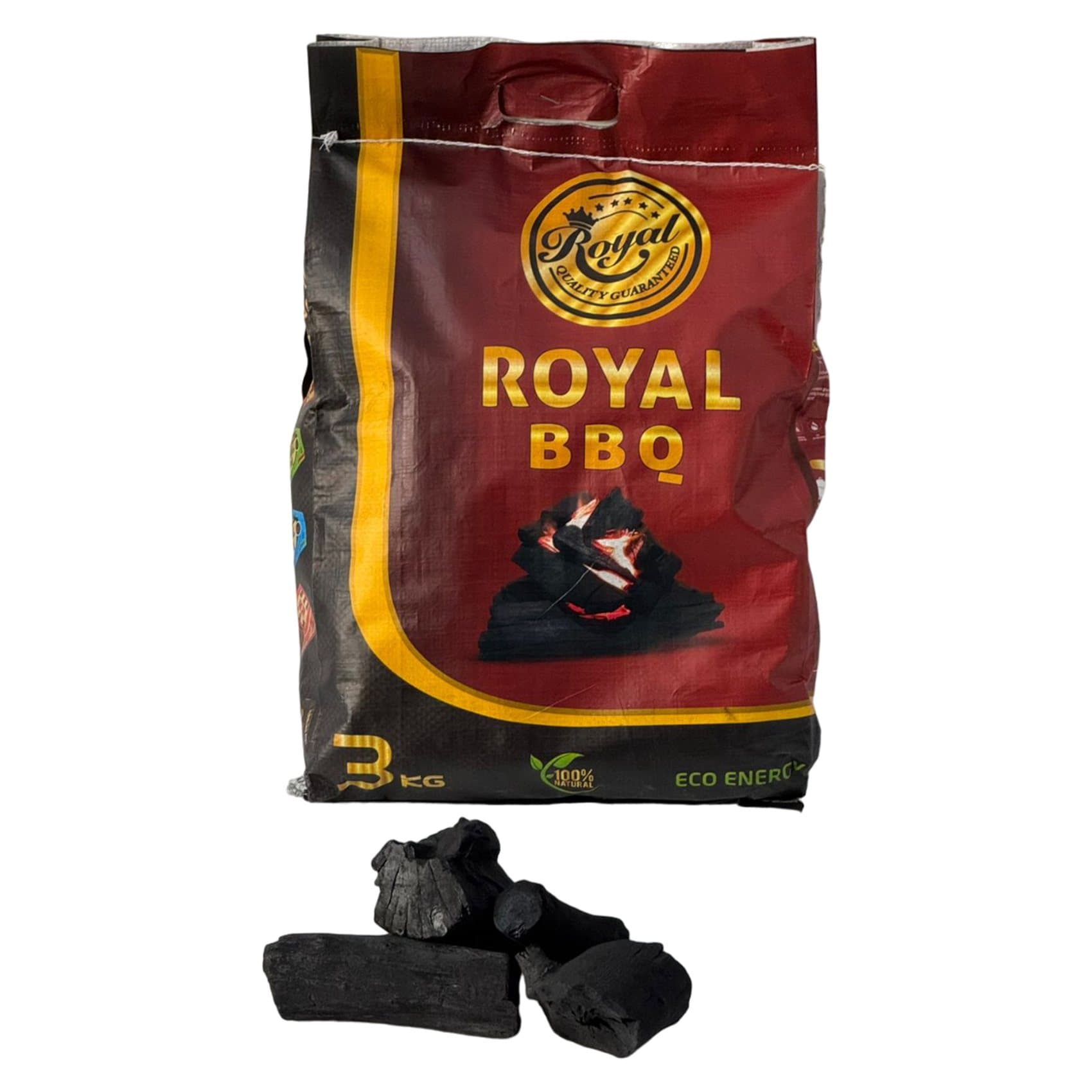 Buy Royal Natural BBQ Coal 3kg Online Carrefour UAE