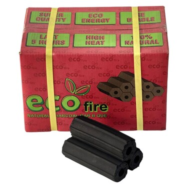 Ecofire Natural Charcoal Briquette 10kg