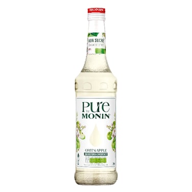 Monin Pure Green Apple Unsweetened Concentrate, 700ml