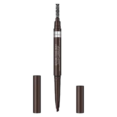 Rimmel London Brow This Way Eyebrow Pencil, 03 Dark Brown
