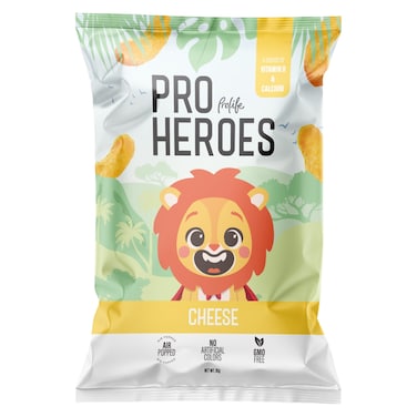 Prolife Pro Heroes Corn Puff Cheese 35g