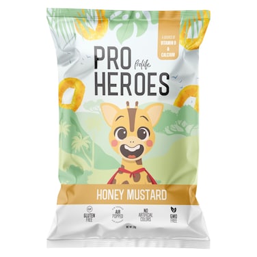 Prolife Pro Heroes Corn Puff Honey Mustard 30g
