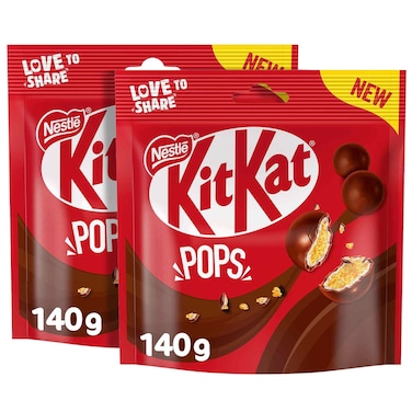 نستله كيت كات بوبس كيس شوكولاطة، 140 غرام، حزمة من قطعتين