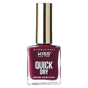 Kiss Quick Dry Nail Polish QP26 Wrathberry 13ml