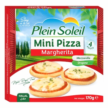 Plein Soleil Margherita Mini Pizza, 170g