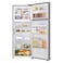 LG Top Freezer Refrigerator GR-B652PFFQ Silver 461L