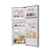 LG Top Freezer Refrigerator GR-B652PFFQ Silver 461L