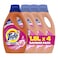 Tide Core+ Power Gel Liquid Detergent Downy Floral Breeze 1.8L Pack of 4