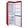 Hoover Bottom Mount Retro Style Refrigerator HBR-M300-RR Red 300L