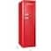 هوفر ثلاجة ذات التصميم الرجعي ذات التركيب السفلي HBR-M300-RR سعة 300 لتر -أحمر-