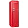 Hoover Top Mount Retro Style Refrigerator HTR-M326-RR Red 326L