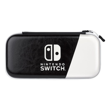 PDP Slim Deluxe Travel Case for Nintendo Switch Black and White