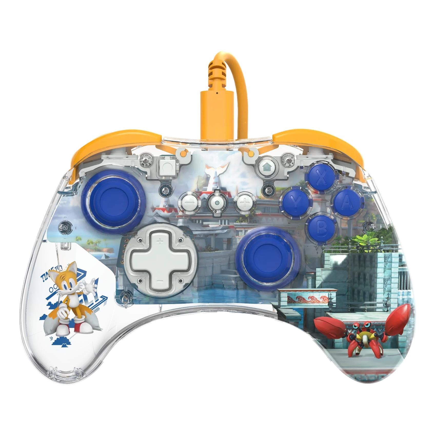 بي دي بي جيمنج Pdpgaming Realmz Wired Console Controller For Nintendo Switch Tails Seaside Hill Zone