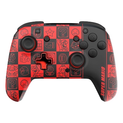 PDP Rematch Wireless Console Controller for Nintendo Switch Mario Super Icon