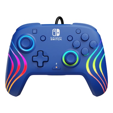 PDP Afterglow Wired Console Controller for Nintendo Switch Blue