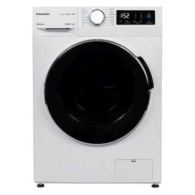 Panasonic Abaya Wash Series 9kg Front Loading Washing Machine with Inverter Motor 1400RPM and 15 Programs NA-18MG1WAE White