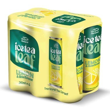 المراعي آيس ليف تي شايمثلج بنكهة الليمون وزهر البلسان،   240 ملل حزمة  من 6