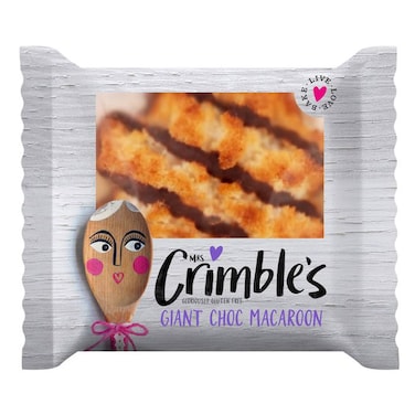 Mrs Crimbles Giant Choc Macaroon, 70g
