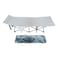 Foldable Camping Bed Beige