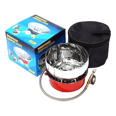 كوفار يندبروف موقد تخييم محمول 2800 واط 145 × 145 × 120 ملم