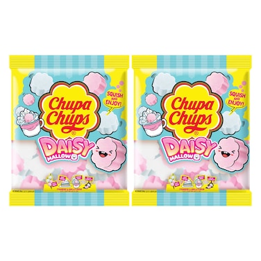 Chupa Chups Mix Fruit Flavour Marshmallow, 140g Pack of 2