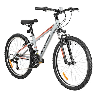 Spartan Galaxy MTB Bike Grey And Orange 24inch