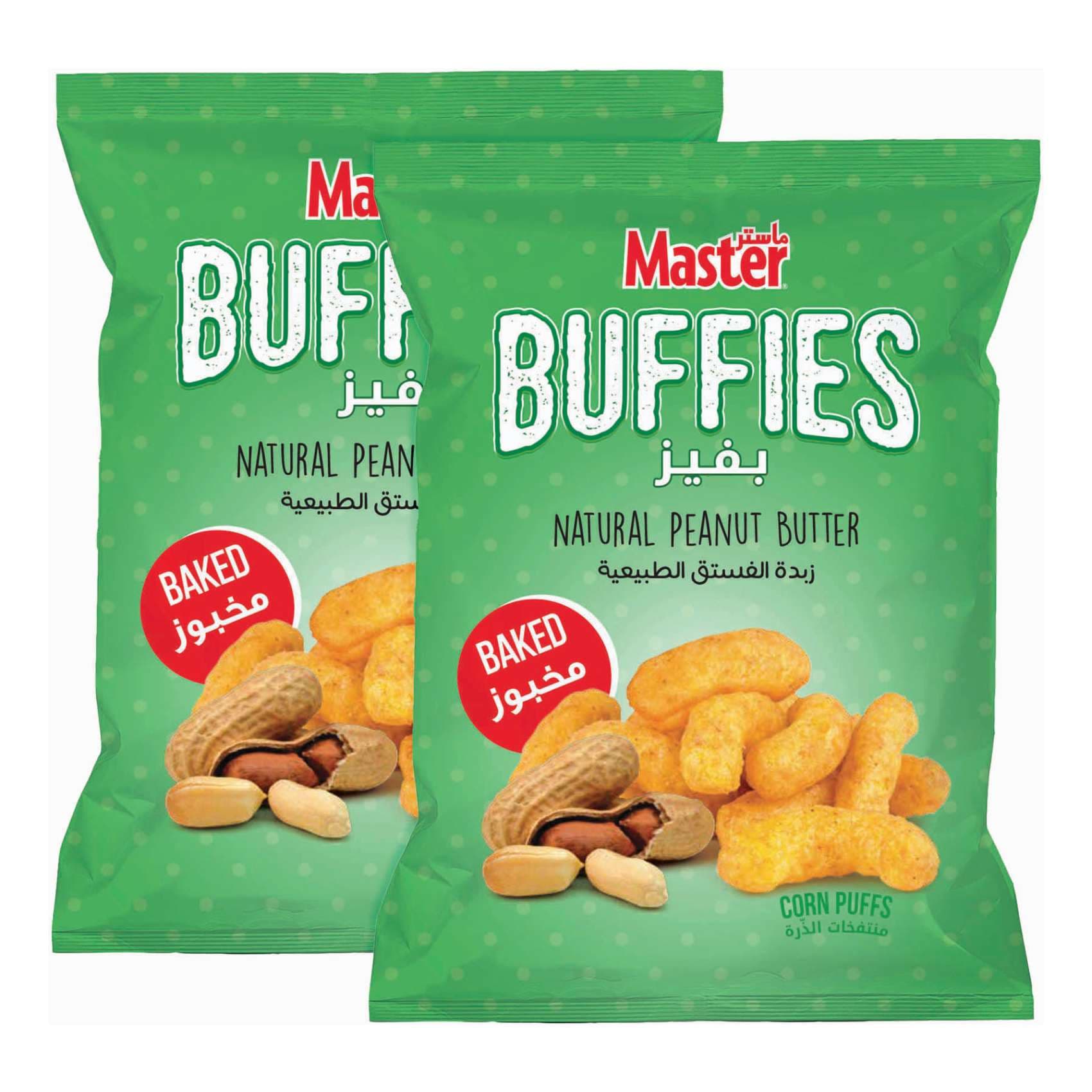 Master Buffies Buy Master Buffies Peanut Butter Corn Puffs, 60g Pack of 2 Online ...
