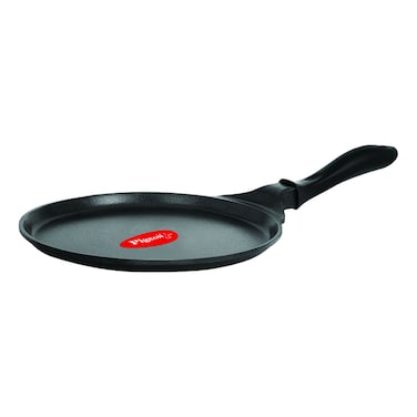 Pigeon Wonder Cast Iron Flat Tawa 280 Black