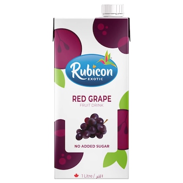 Rubicon Red Grape Fruit Drink, 1L