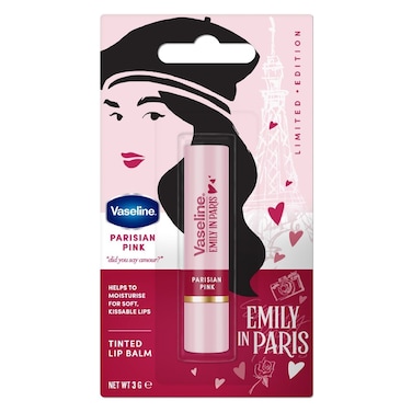 Vaseline Emily in Paris Limited Edition Tinted Lip Balm Parisian Pink 3g