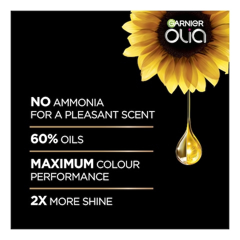 Garnier Olia No Ammonia Permanent Hair Colour Kit 7.1 Dark Ash Blonde