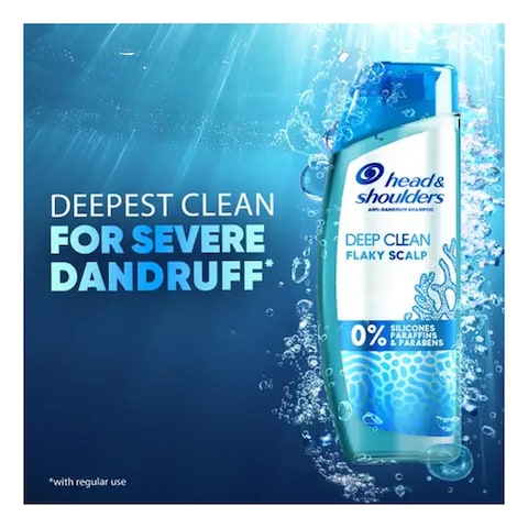 Head &amp; Shoulders Deep Clean Flaky Scalp Anti-Dandruff Shampoo 400ml