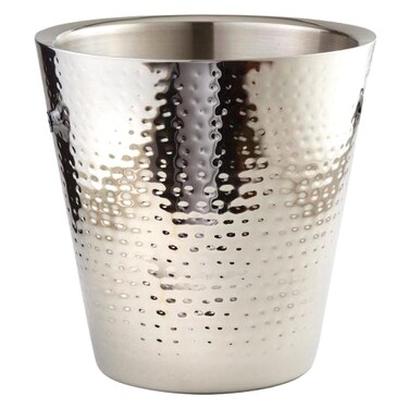 أف أن أس دلو شمبانيا مطروق المصنوع من الفولاذ المقاوم للصدأ